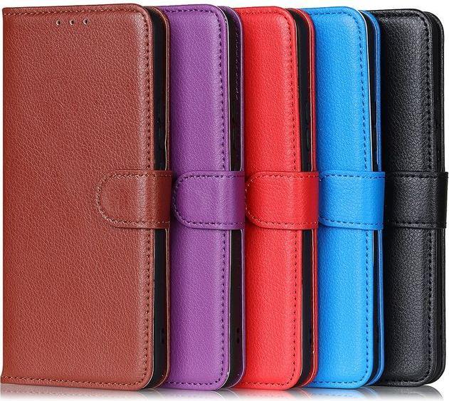 Actual product image MU Classic Litchi Leather Bookcover Series (OnePlus 10 Pro)