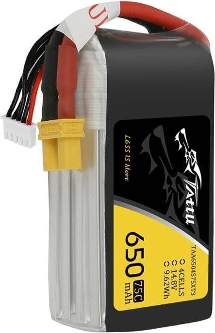 Produktbild Tattu RC-Akku LiPo 650 mAh 14.8 V 75C (14.80 V, 650 mAh)