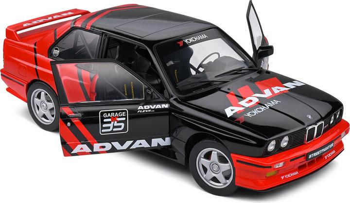 Produktbild Solido 1:18 BMW E30 M3 ADVAN DRIFT