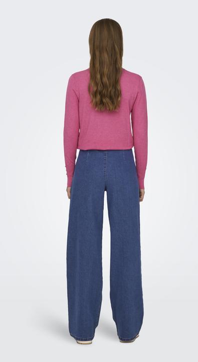 Produktbild JdY JDYGEGGO Hohe Taille Gerade geschnitten Jeans Jeans mit weitem Bein (34)