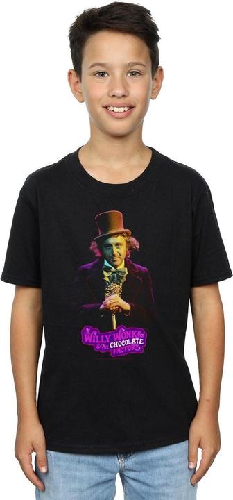 Actual product image Willy Wonka & the Chocolate Factory Boys Dark Pose T-Shirt (152, 158)