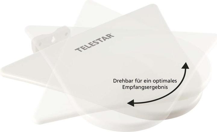 Actual product image Telestar Antenna 10 LTE (Flat antenna, 51 dB, DVB-T / -T2, DAB/ DAB+, UKW / MW / LW)