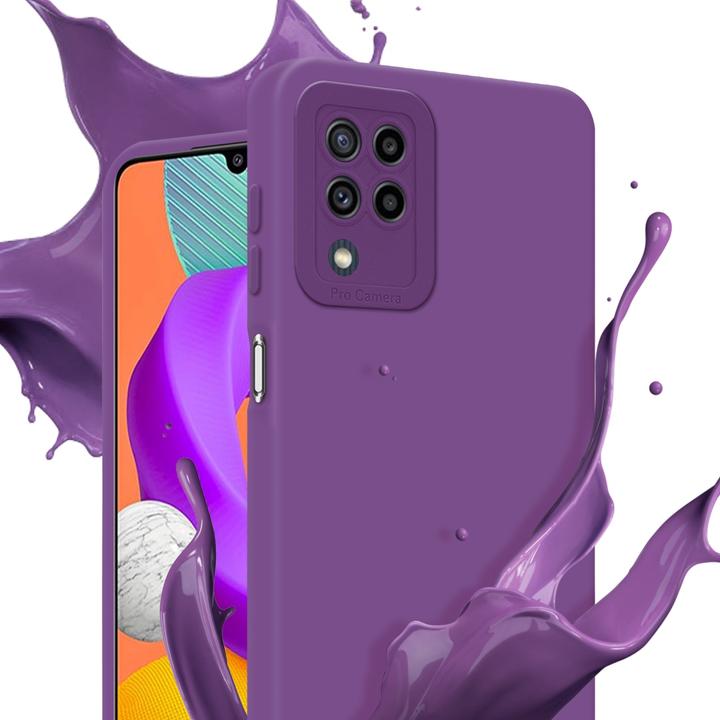 Actual product image Cadorabo Case for Samsung Galaxy M22 / M32 4G in TPU Fluid LM162 Style (Samsung Galaxy M22, Samsung Galaxy A32)