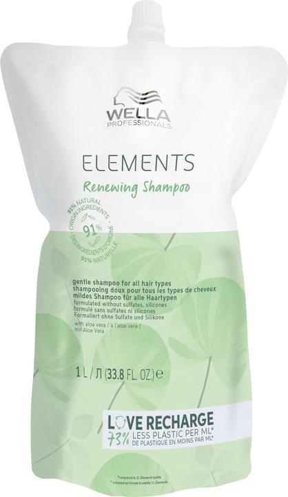 Wella Elements (1000 ml, Flüssiges Shampoo)