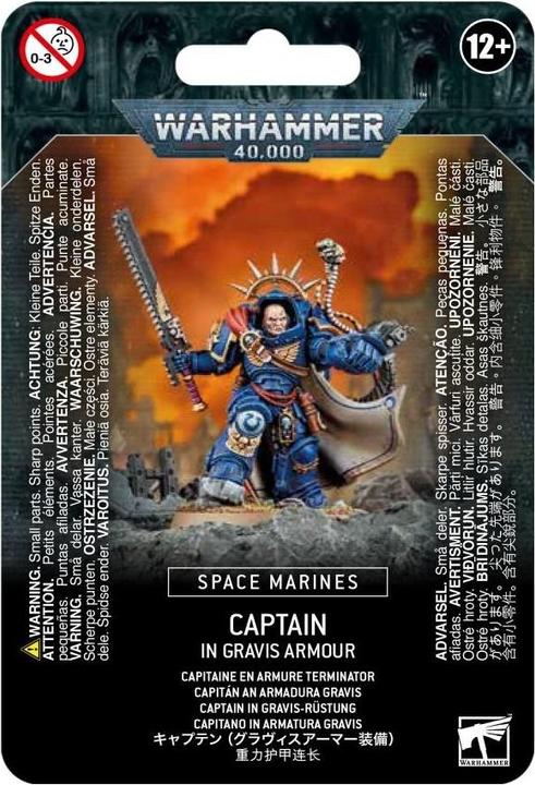 Games Workshop Captain in Gravis Armour (Plastic)