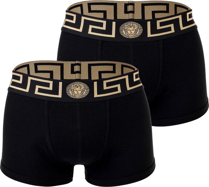 Produktbild Versace Bi-Pack Trunk Jersey Topeka Bi-Stretch Cotton Organic New Logo (XL, 2er Pack)