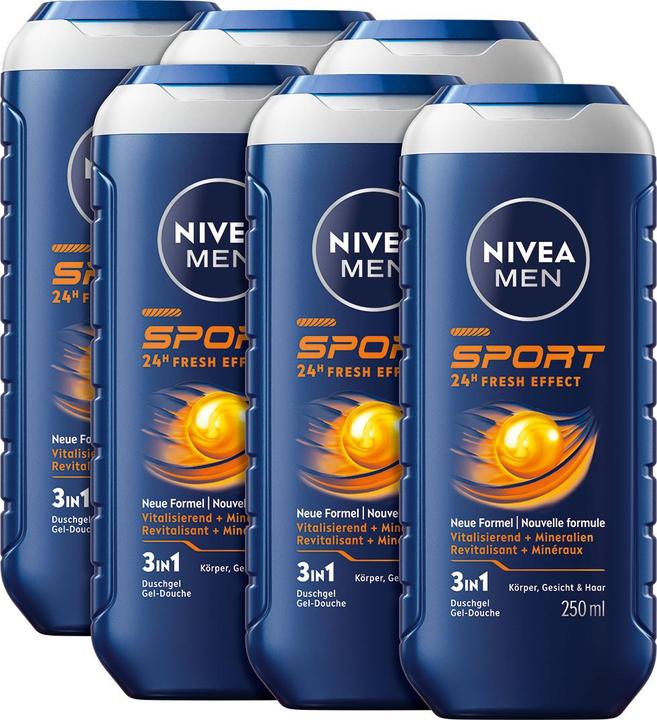 Immagine prodotto NIVEA Multipack Pflegedusche Sport (6 Stück)