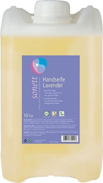 Produktbild Sonett Handseife Lavendel Kanister (10 Liter) (Flüssigseife, 10000 ml)