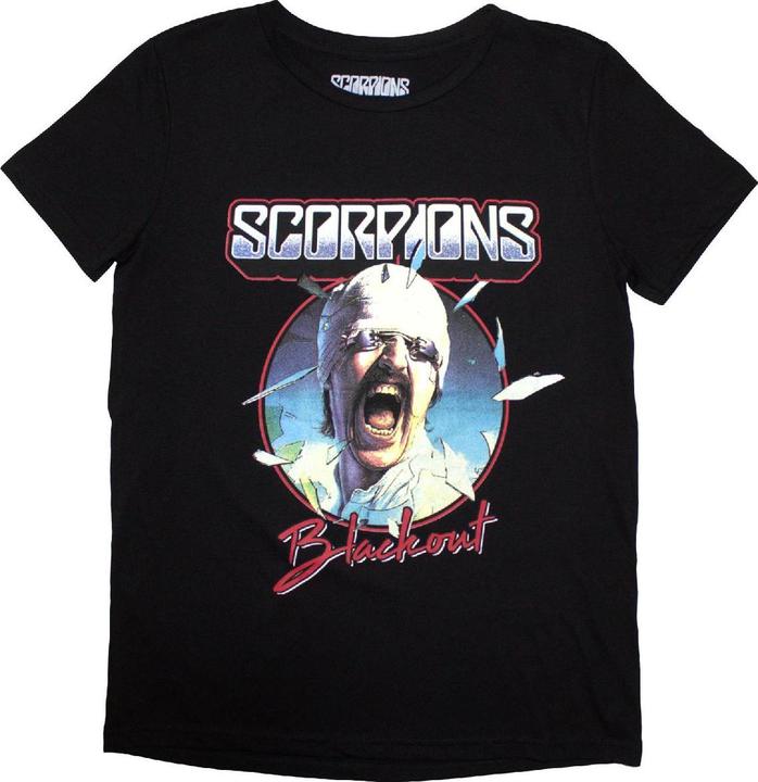 Scorpions Blackout Tour 82 Back Print (Girlie)