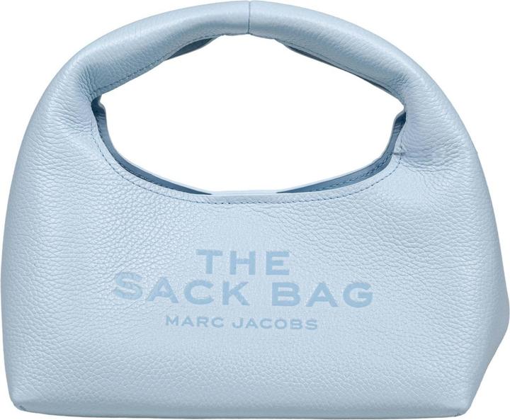 Produktbild Marc Jacobs the mini sack bag in leather color light blue