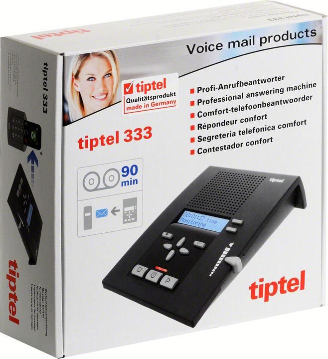 Actual product image Tiptel Ergophones 333