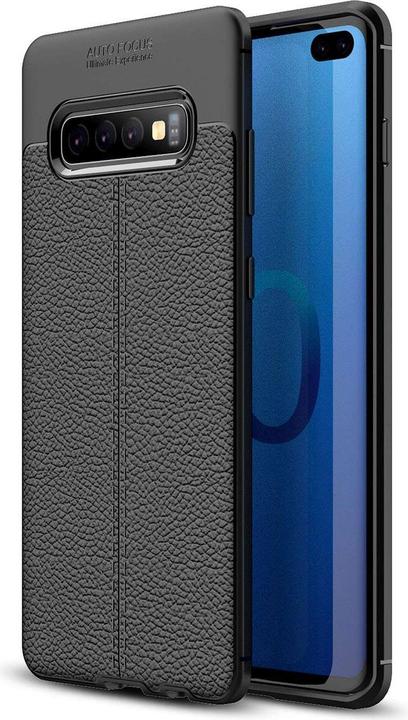 Image du produit Cadorabo TPU Cover similicuir structure (Samsung Galaxy S10+)