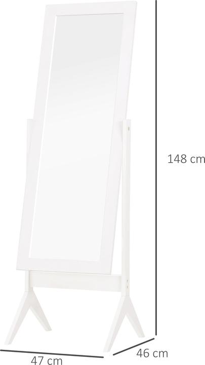 Image du produit Homcom Standspiegel (47 x 46 x 148 cm)