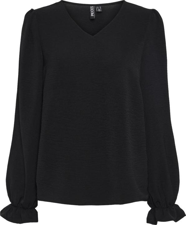 Pieces Pctiffany Ls V-Neck Top Noos Bc