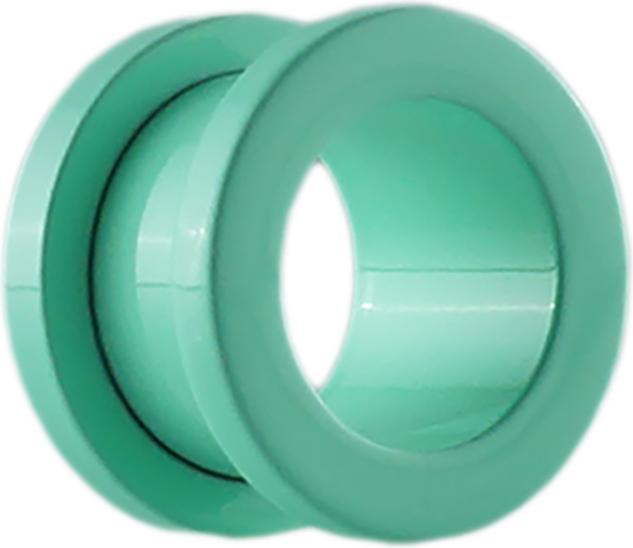 Produktbild Star Piercing Flared Tunnel schwarz Totenkopf (Chirurgenstahl 316L, ohne Messing)