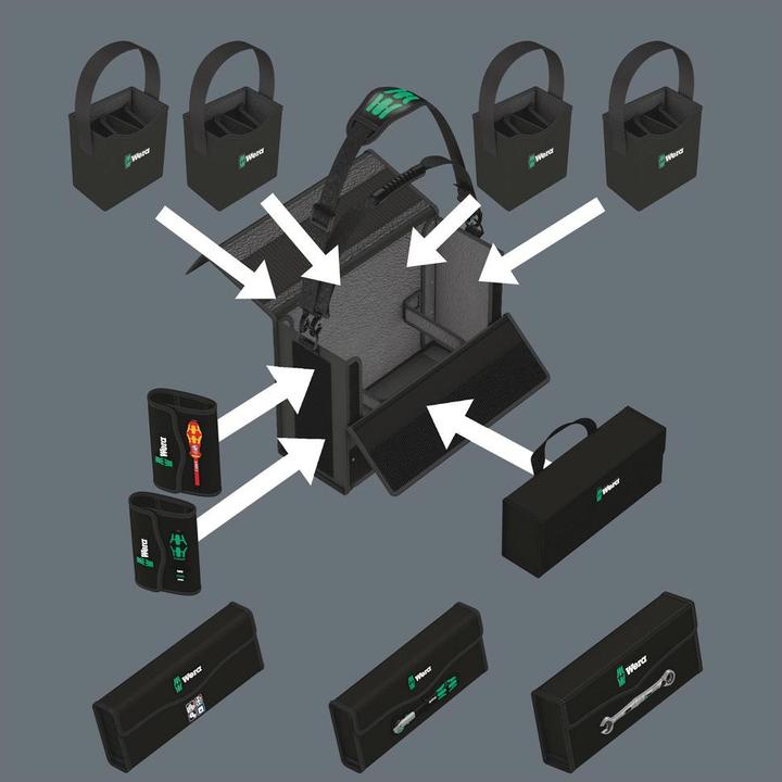 Actual product image Wera 2go 2 XL (2 pieces)