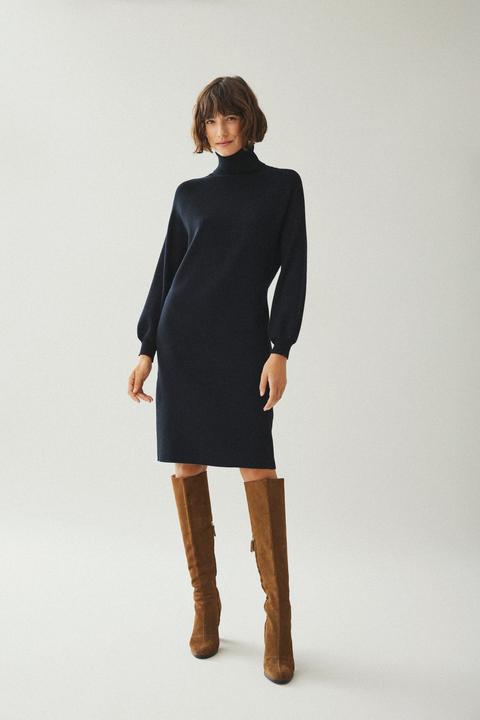 Produktbild Vila Rollkragen Strickkleid (M)