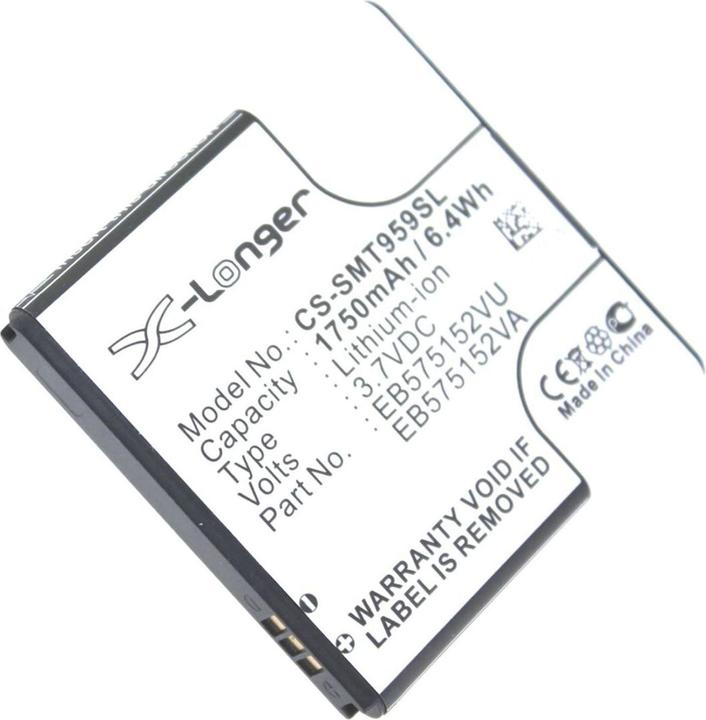 Produktbild AGI Akku kompatibel mit Samsung GT-I9000/-I9010/-I9001/-I9003