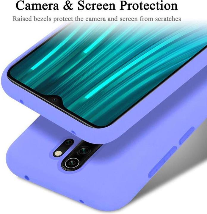 Immagine prodotto Cadorabo Copertura della cassa del silicone liquido TPU (Xiaomi Redmi Note 8 Pro)