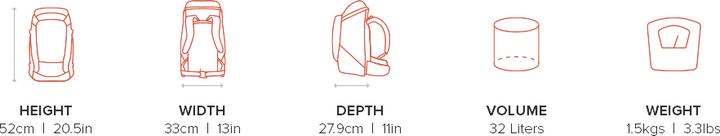 Produktbild F-Stop Lotus (32 l)