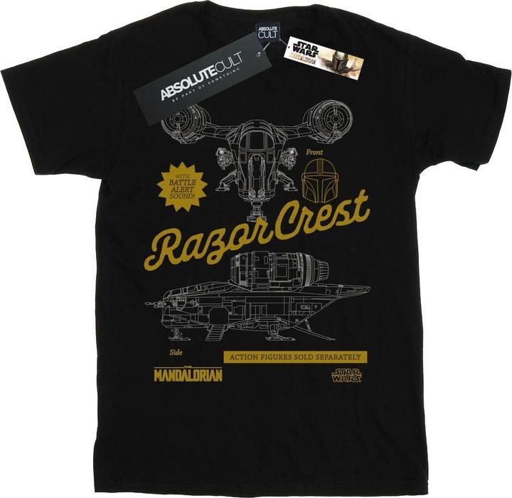 Produktbild Star Wars The Mandalorian The Razor Crest TShirt (3XL)