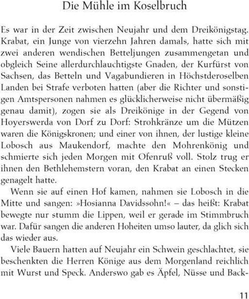 Produktbild Krabat (Deutsch, Otfried Preussler, 2016)