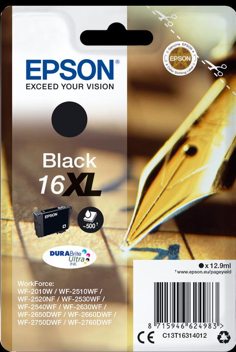 Productafbeelding Epson 16XL DuraBrite Ultra (BK)