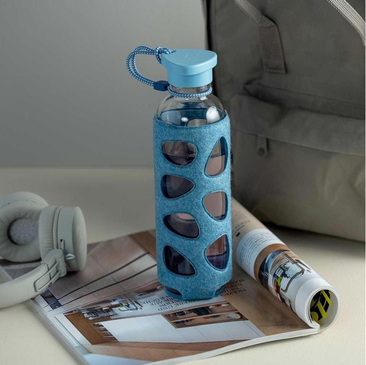 Actual product image Leonardo Drinking Bottle In Giro Style 500 ml, Blue (0.50 l)
