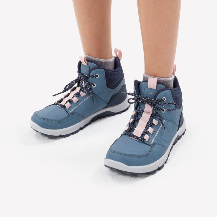Produktbild Quechua Wanderschuhe Kinder Grösse 35–38 halbhoch - NH500 blau (38)