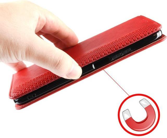 Actual product image MU Classic Retro Leather Bookcover Series (1S (2020), Alcatel 3X (2020))