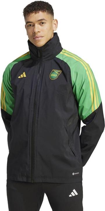 Actual product image adidas Mens Condivo 22 Jamaica Waterproof Jacket (3XL)