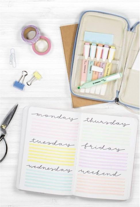 Produktbild STABILO swing cool Pastel Textmarker (Pastell, 4 mm, 4 x)