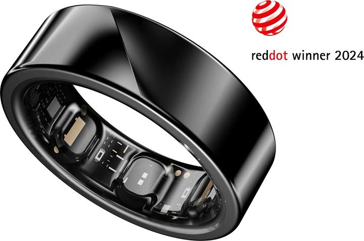 Actual product image Luna Ring Smart Ring (12, Midnight Black)
