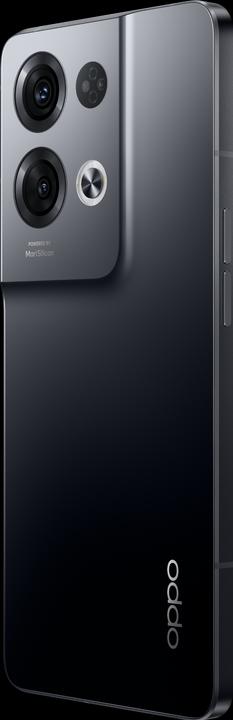 Produktbild OPPO Reno 8 Pro (256 GB, Glazed Black, 6.70", Dual SIM, 50 Mpx, 5G)