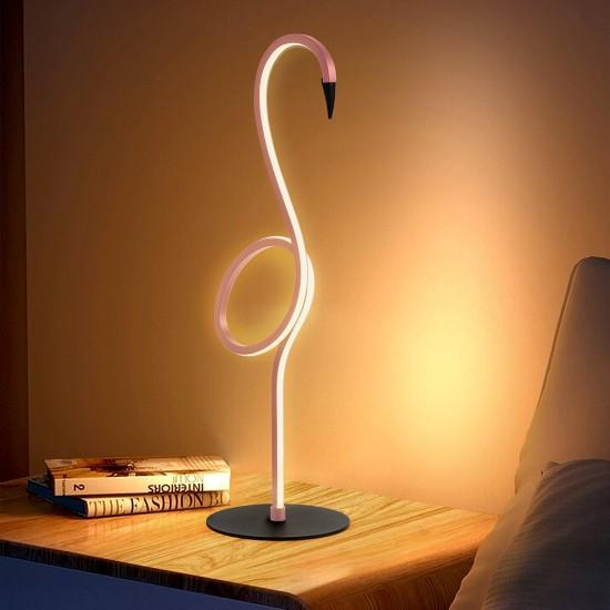 Actual product image Elstead Lighting Elstead Flamingo LED table lamp Pink 6W warm white FLAMINGO-TL-PNK (420 lm)