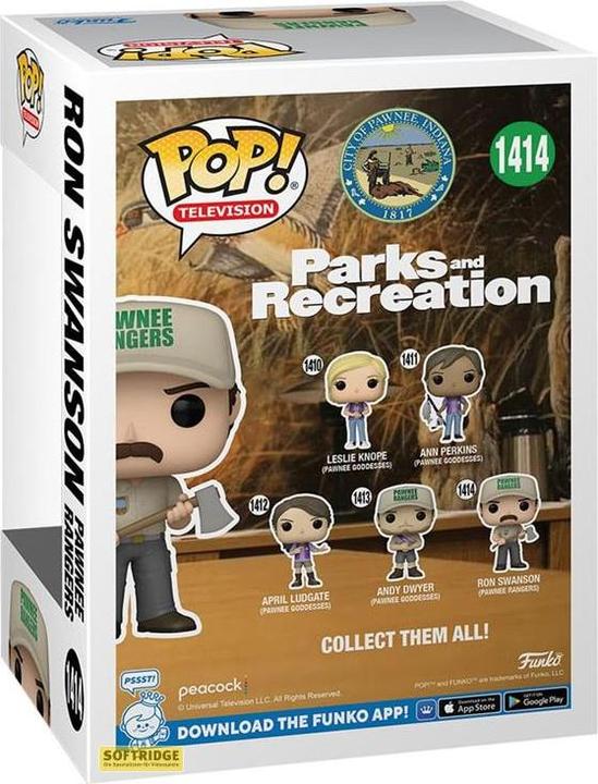 Immagine prodotto Funko Figura in vinile di Parks and Recreation POP! TV Ron (Ranger) 9 cm