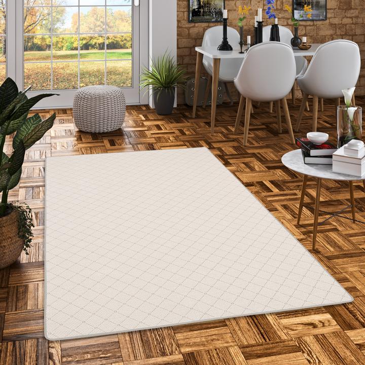 Produktbild Snapstyle In & Outdoor Teppich Flachgewebe Oslo Karo Modern (160x200 cm)