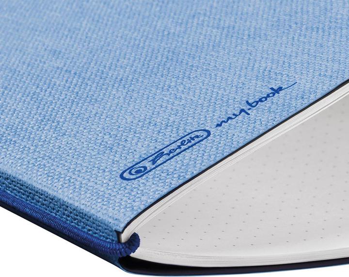 Image du produit Herlitz 50033737 Carnet de notes 40 feuilles (A6, Blanc, Couverture rigide)