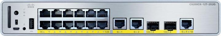 Cisco Catalyst 9200CX - Network Essentials - switch - compact - L3 - Managed - 12 x 1000Base-T + 3 x (15 Ports)