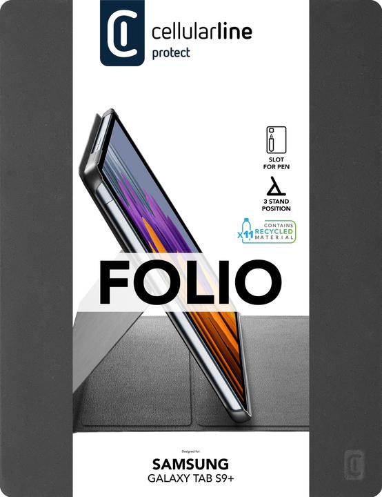 Immagine prodotto Cellularline Cellular Line Custodia Tablet per Samsung Folio (Galaxy Tab S9+)