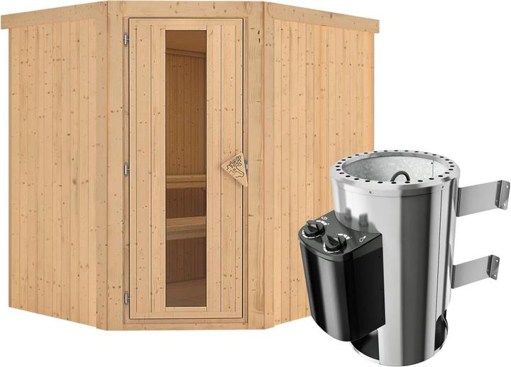 Image du produit Karibu Lilja sans couronne de toit (Contrôle interne Plug & Play 3,6 KW)