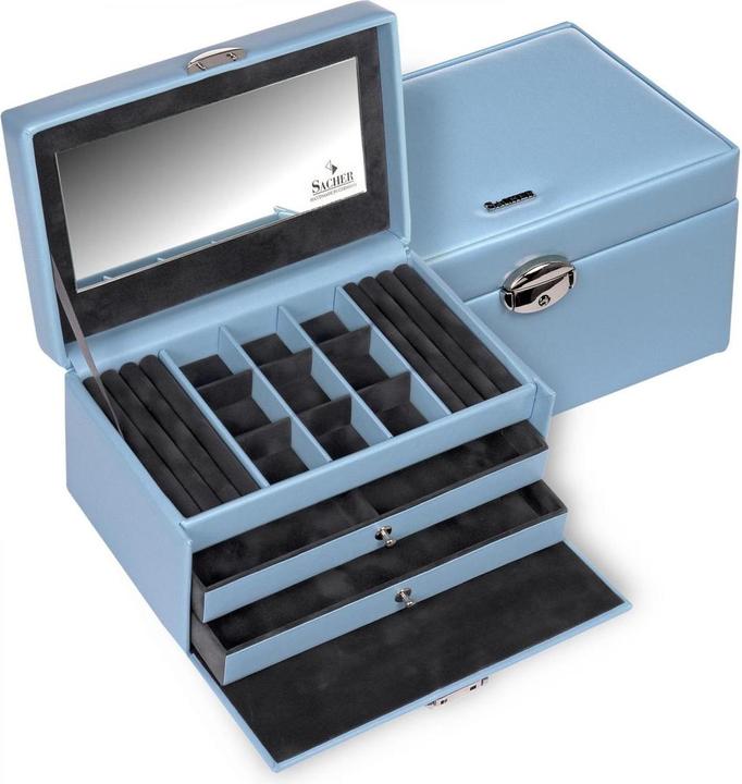 Sacher 25.000.500944 - Schmuckkasten Elly coloranti hellblau