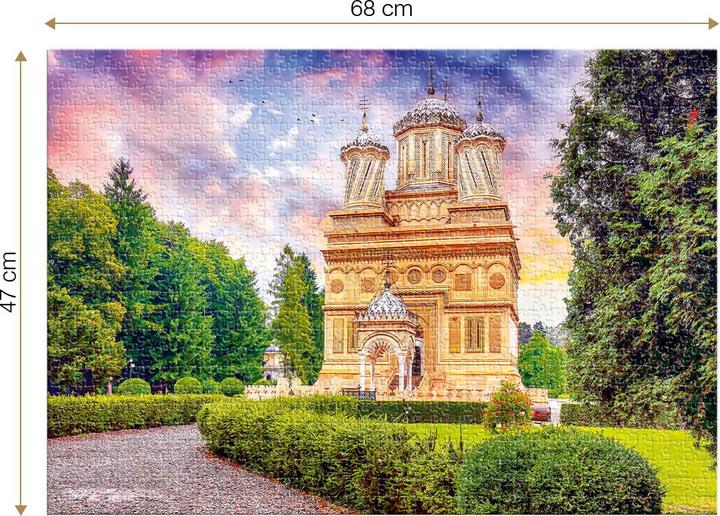 Immagine prodotto Roovi Puzzle 1000 pezzi Monastero di Curtea de Arges (1000 pezzi)