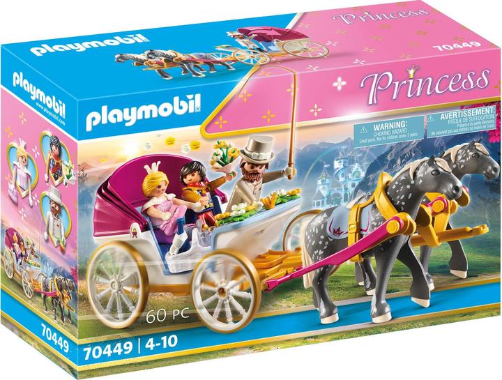 Actual product image Playmobil Romantic horse carriage (70449, Playmobil Princess)