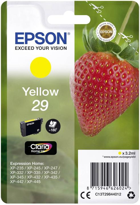 Immagine prodotto Epson 29 Claria Home (Y)