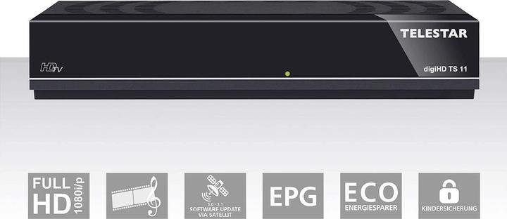 Actual product image Telestar digiHD TS 11 (0.00 GB, DVB-S, DVB-S2)