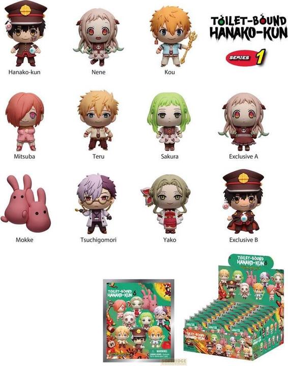 Produktbild Monogram Int. Toilet Bound Hanako-Kun présentoir porte-clés sac à dos Series 01 (24)