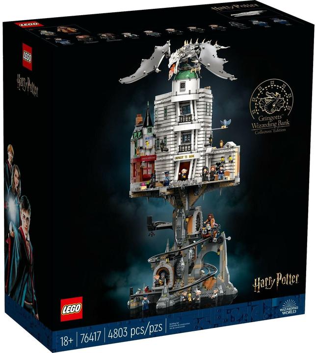 Produktbild LEGO Harry Potter Gringotts Zaubererbank – Sammleredition (76417, LEGO Harry Potter)