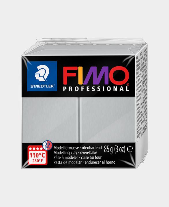 Produktbild Fimo Modelliermasse Professional Grau