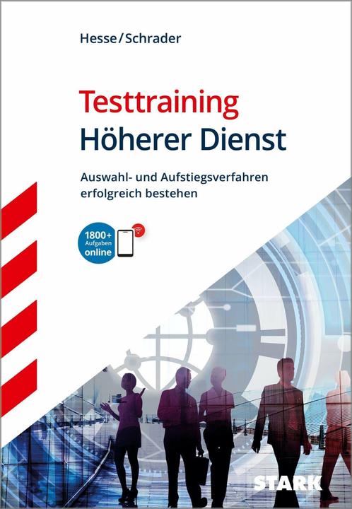 Produktbild Testtraining Höherer Dienst (Deutsch, Jürgen Hesse, Hans-Christian Schrader, 2020)
